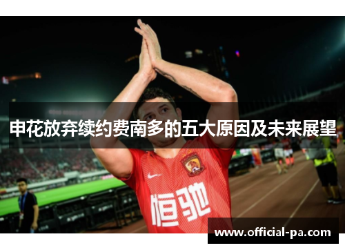 申花放弃续约费南多的五大原因及未来展望