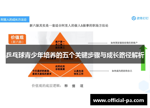 乒乓球青少年培养的五个关键步骤与成长路径解析