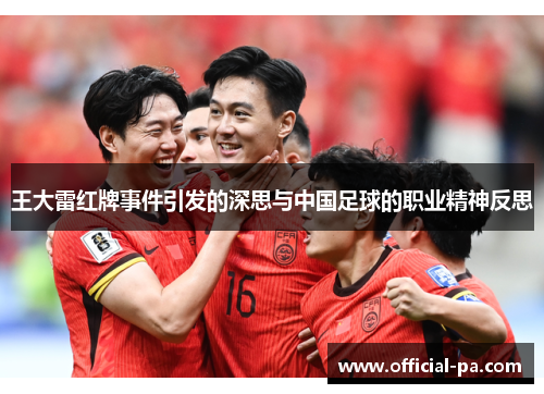 王大雷红牌事件引发的深思与中国足球的职业精神反思
